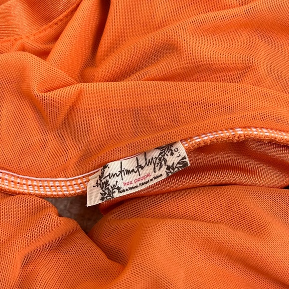 NWT FREE PEOPLE Night Owl Bodysuit 🧡 - Picture 9 of 11